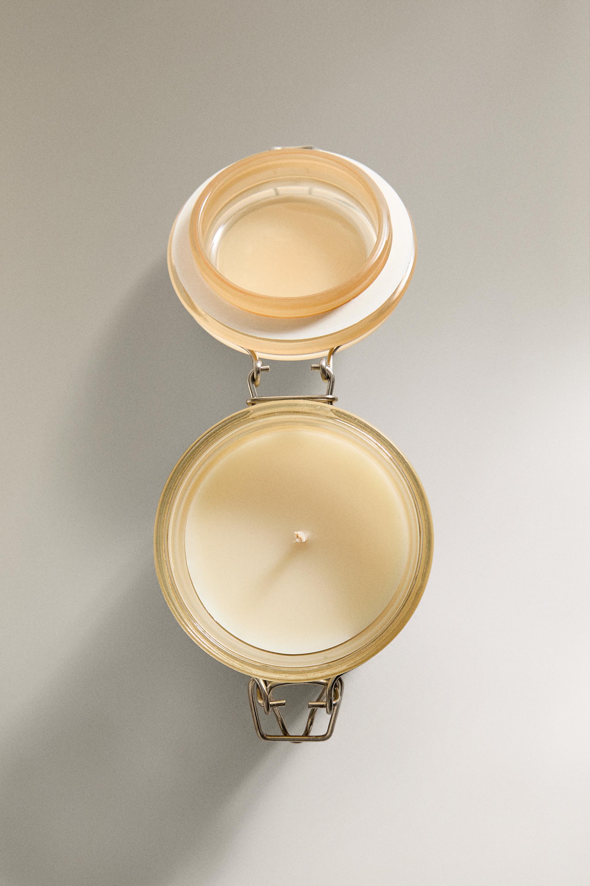 (120 G) CANDIED LEMON SCENTED CANDLE